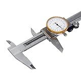 Wisamic 0-150 mm Uhrenmessschieber Dial Caliper Ablesung 0,02 mm