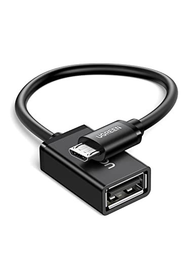 UGREEN Micro USB OTG Kabel USB 2.0 Micro USB OTG Adapter Kompatibel mit Galaxy S7, S7 Edge, S6, S6 Edge, Note 2, Nexus 7, Android oder Windows Handy Tablet mit OTG Funktion