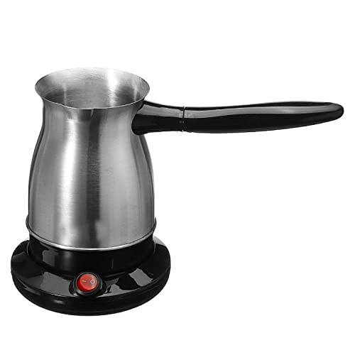 amaraglobal 0,5 Liter elektrischer Türkischer Kaffeekocher 800 W Mokkakocher Espressokocher
