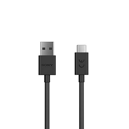 Sony USB-Datenkabel Typ C, für Xperia XZ/Xperia X Compact/Xperia L1 / Xperia XZs/Xperia XA1 / Xperia X Premium, kompatibel mit anderen Typ-C-Modellen, keine Einzelhandelsverpackung