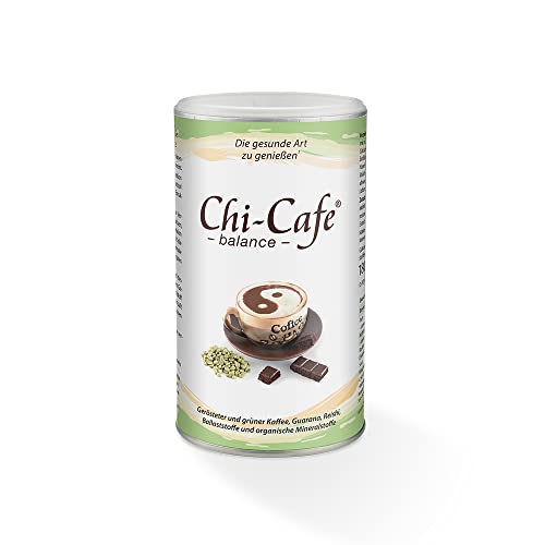 Chi-Cafe balance 180 g Dose 36 Tassen I gesunder Kaffee-Genuss¹ mit wertvollen Ballaststoffen, Calcium & Magnesium I gut für Darm und Verdauung¹, Energie² & Nerven³ I vegan, ohne Zusatzstoffe