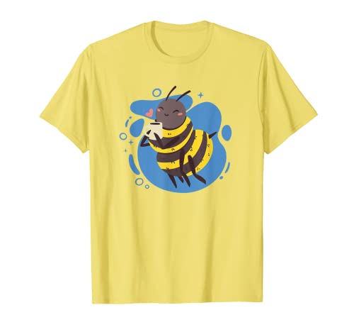 Süße Kaffee Biene T-Shirt