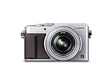 Panasonic LUMIX DMC-LX100EGS Premium Digitalkamera (12,8 Megapixel, 24-75 mm Leica DC Vario Summilux Objektiv, 4K, elektr. Sucher) silber