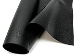 SIKA Premium PVC Teichfolie schwarz, Stärken: 0,5 mm / 1,0 mm / 1,5 mm (Made in Germany, 15 Jahre Garantie) (PVC Stärke1,0 mm, 3 m x 4 m)