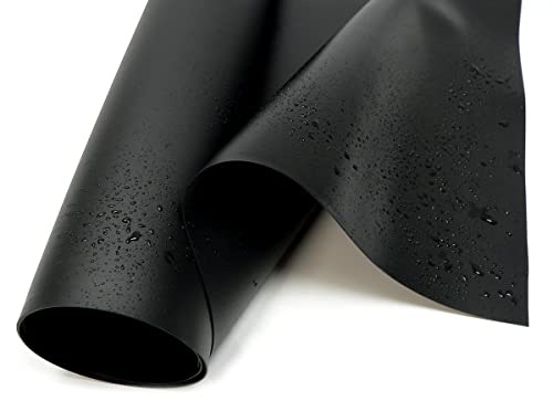 Sika Premium PVC Teichfolie schwarz, Stärken: 0,5 mm / 1,0 mm / 1,5 mm (Made in Germany, 15 Jahre Garantie) (PVC Stärke1,0 mm, 6 m x 5 m)