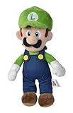 Simba 109231011 - Super Mario Luigi Plüschfigur, 30cm, kuschelweich, Nintendo, Charakter aus weltberühmten Computerspiel, ab den ersten Lebensmonaten geeignet