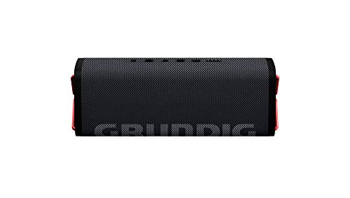 Grundig GBT Club Black - Bluetooth Lautsprecher, 20 Meter Reichweite, mehr als 20 Std. Spielzeit
