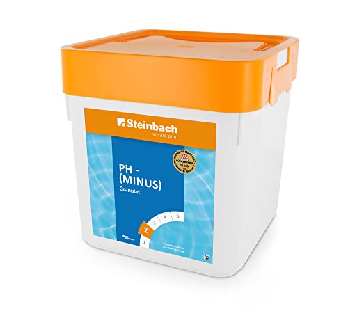 Steinbach Poolpflege pH minus Granulat, 7,5 kg, pH-Regulierung, 0753005TD02
