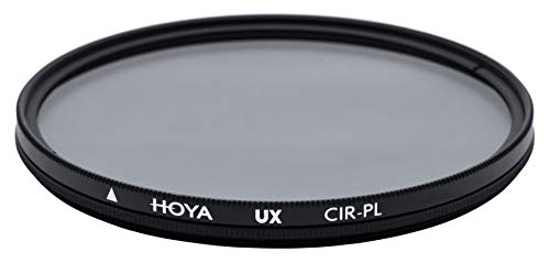 Hoya Circular UX Pol Filter 58 mm, Polarisationsfilter zur Farbkräftigung und Reduzierung von Lichtreflexen & Spiegelungen, Aluminiumfassung, Qualitätsglas, wasserabweisend