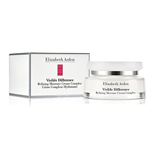 Elizabeth Arden Visible Difference – Refining Moisture Cream Complex, 75 ml, feuchtigkeitsspendende Gesichtscreme, Tagespflege für frischere Haut, Skincare