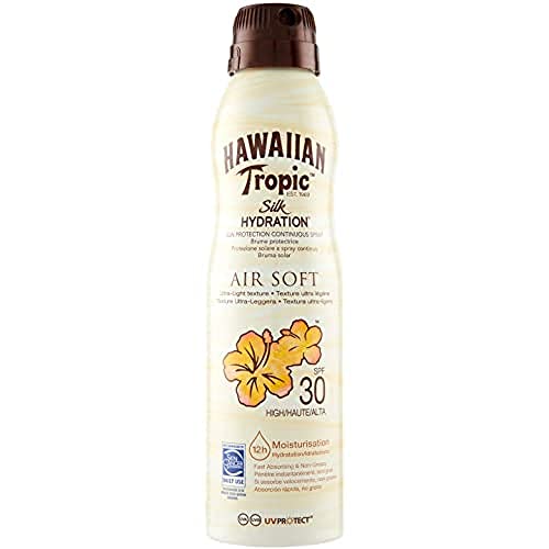 Hawaiian Tropic Silk Hydration Air Soft Sun Spray Lotion Sonnenspray SSF 30, 1 St ,177 ml