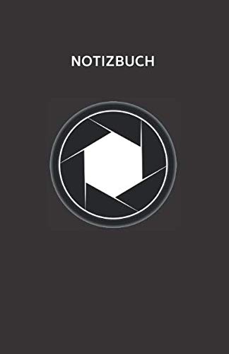 Notizbuch: Liniertes Notizbuch für Fotografen • Softcover • 100 Seiten • mit frei gestaltbarem Inhaltsverzeichnis und Seitenzahlen