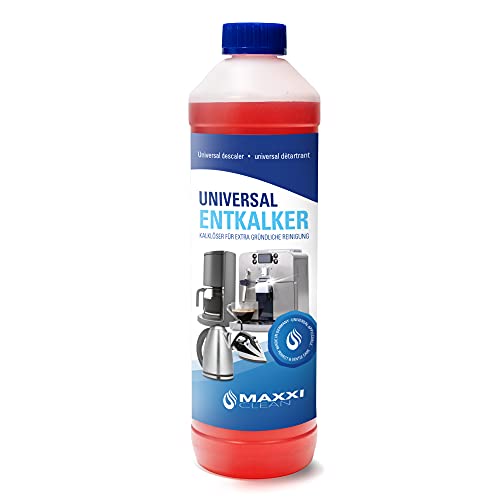 Maxxi Clean Power Universal Entkalker für Ihren Kaffeevollautomaten | Für alle bekannten Marken geeignet | Kalklöser für extra gründliche Reinigung (1x 750 ml)