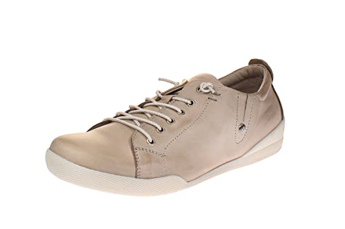 Andrea Conti Damen 0345724 Sneaker, Grau (Silbergrau), 41 EU