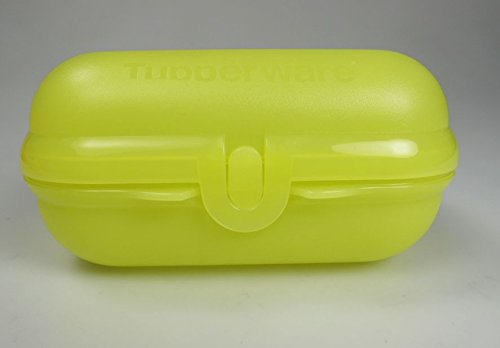 TUPPERWARE To Go Twin gelb neon Brotdose Box Behälter Lunchbox Gelb Größe 3