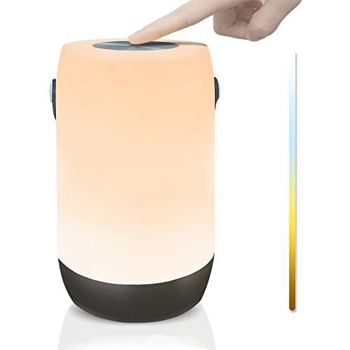 Akku Outdoor Lampe Tragbare LED Dimmbare Tischlampe, Touch Bedienung Nachttischlampe, Batteriebetrieben mit USB, für Tisch Bar Terrasse ostern dekoration