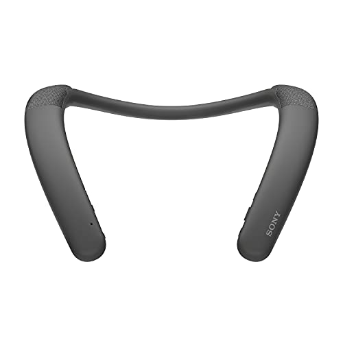 Sony SRS-NB10 - Kabelloser Bluetooth Nackenlautsprecher (integriertes Mikrofon, leicht, Freisprechfunktion, Mehrfachverbindung, 20h Akkulaufzeit, Schnellladefunktion), schwarz