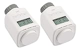 2 Stück IOIO Elektronisches Heizungsthermostat HT 2000/23 der Neue Thermostat Heizung programmierbar - Heizkörper Heizungsregler mit Zeitschaltuhr - Heizkörperthermostat