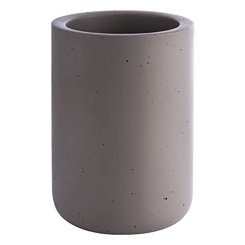 APS Flaschenkühler Element aus Beton - mit möbelschonender Unterseite - für 0,7-1,5 Liter-Flaschen - Ø 12/10 cm, Höhe 19 cm, Grau