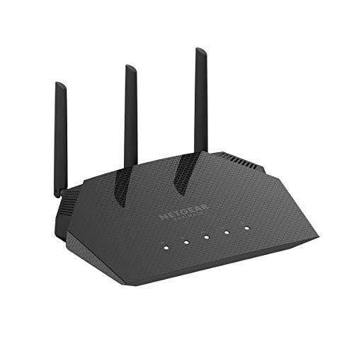 Netgear WAX204 WiFi 6 WLAN Access Point Desktop (Dualband 1800 MBit/s | 2.4GHz/5GHz | 4x Gigabit LAN-Ports | 802.11ax | AX1800 mit WPA3 | bis zu 3 separate WLAN-Netzwerke)