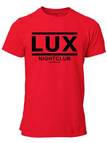 clothinx Lucifer Lux Club Herren T-Shirt Rot Gr. 3XL