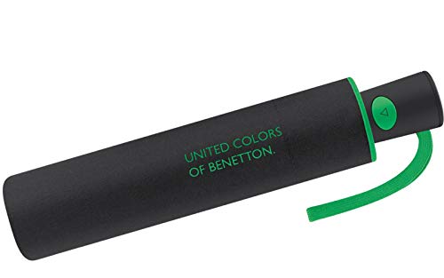 Benetton Taschenschirm Mini AC Solid - Black