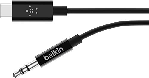 Belkin RockStar Audiokabel mit USB-C-Stecker (USB-C-/3,5-mm-Klinken-Audiokabel, USB-C-/AUX-Kabel, 0.9 m)