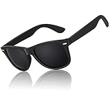 LINVO Sonnenbrille Herren Damen Polarisiert Retro Stil Rechteckig Vintage Klassisch Unisex UV400 Cat 3 CE