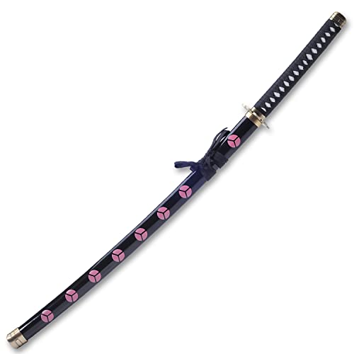 Generic Anime Samurai Cosplay Schwert, Roronoa Zoro, Shusui, Edelstahl, 104 cm, für Rollenspiele und Sammlungen