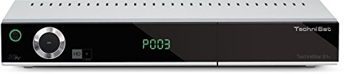 TechniSat TECHNISTAR S1+ HD Sat-Receiver mit PVR-Aufnahmefunktion via USB, HDTV, UPnP-Livestreaming, Ethernet, inkl. HD+ Smartcard, silber
