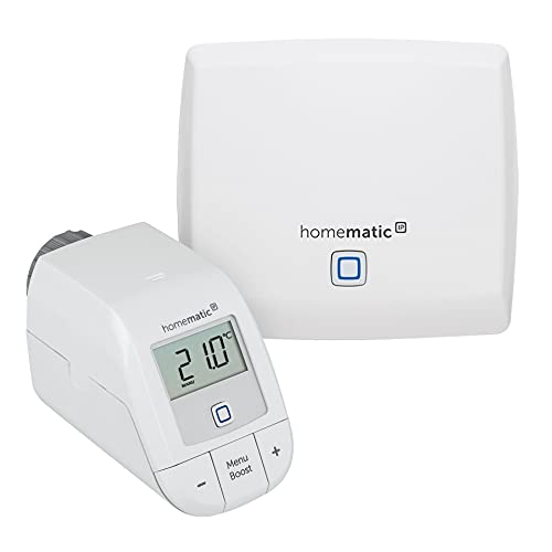 Homematic IP Smart Home Starter Set Heizen Basic mit Access Point und Heizkörperthermostat Basic