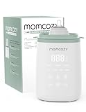 Momcozy Smart Babyflaschenwärmer, Schneller Babymilchwärmer mit Genauer Temperaturregelung und Automatischer Abschaltung, Multifunktionaler Flaschenwärmer für Muttermilch