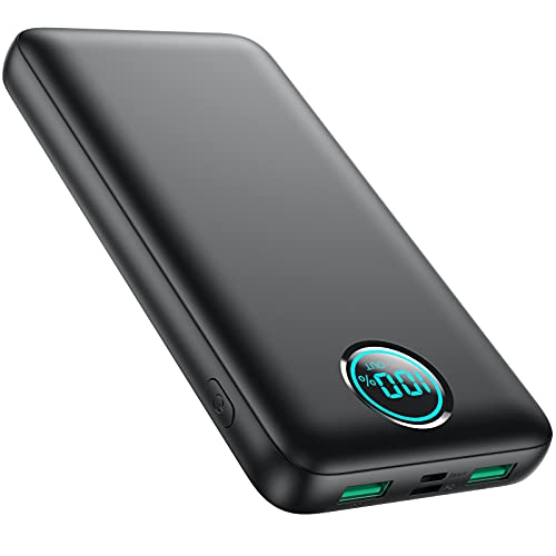 iPosible Power Bank 26800mAh, 25W PD3.0+QC4.0 Schnelles Aufladen LCD Display Externer Akku, 3 Outputs USB C Power Bank Kompatibel mit iPhone 13 12 11 XS Airpords Samsung Huawei Xiaomi Oppo iPad Tablet