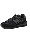 New Balance Herren 574 Core Sneaker, Black (Triple Black), 39.5 EU