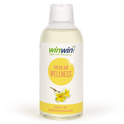 winwin clean Systemische Reinigung - Fresh AIR LUFTREINIGUNGS-Konzentrat 'Wellness' 500ML I AUCH BESTENS GEEIGNET FÜR proWIN AIR Bowl