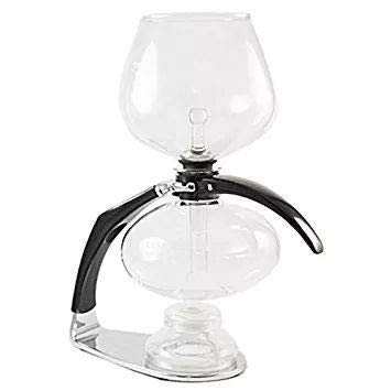 CONA Coffee Maker, 2022 'Size D-Genius All-Glass' für 6-8 Tassen oder weniger.