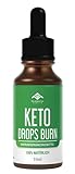 Keto Drops BURN (Tropfen) Ketogen EXTREM | Schnell & Leicht & Einfach LIPO | 10ml (1)