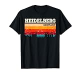Mein Heidelberg Skyline Deutschland Heimat Stadt Souvenir T-Shirt