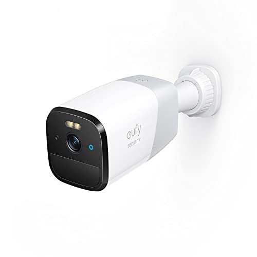 eufy Security 4G LTE Überwachungskamera mit SIM Karte, 2K HD, Starlight Nachtsicht, beidseitige Audiofunktion, Personenerkennung. Ohne WLAN. Inklusive SIM-Karte und integriertem lokalem Speicher.