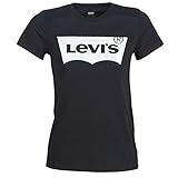 Levi's Damen The Perfect Tee T-Shirt,Holiday Tee Black,M