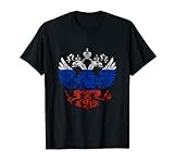Russland Adler Russia Russen Stolz CCCP Russischer Adler T-Shirt