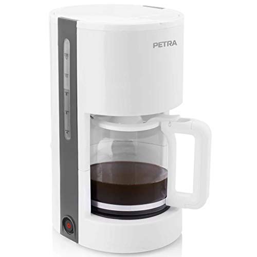 Petra Kaffeemaschine mit 1,2 Liter Fassungsvermögen - mit Warm- und automatischer Abschaltfunktion, KM 51.00