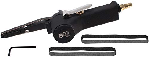 BGS 8853 | Druckluft-Bandschleifer | für Schleifbänder 330 x 10 mm | 20000 U/min | stufenlos verstellbar
