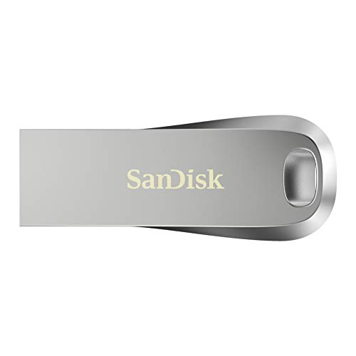 SanDisk Ultra® Luxe™ USB 3.1 Flash-Laufwerk 128 GB (USB 3.1 Gen 1- und USB 3.0-fähig, abwärtskompatibel mit USB 2.0, 150 MB/s, Passwortschutz, Software zur Datenwiederherstellung)