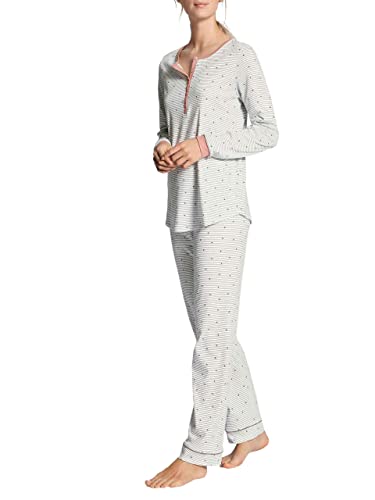 CALIDA Damen Sweet Dreams Pyjamaset 2 Zweiteiliger Schlafanzug, Rose Bud, 44-46 EU