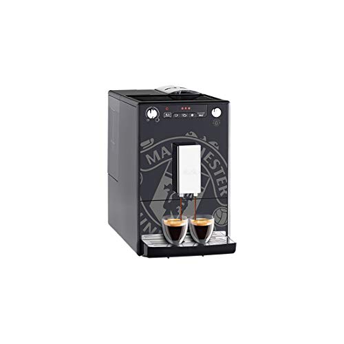 Melitta Solo MANU Edition E 950-101 Kaffeevollautomat (Exzellenter Kaffee-Genuss dank Vorbrühfunktion und herausnehmbarer Brühgruppe) schwarz, Black (Pure Black)