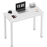 Need Computertisch Kleiner Schreibtisch 80x40 cm PC Tisch Bürotisch Arbeitstisch Esstisch für Home Office