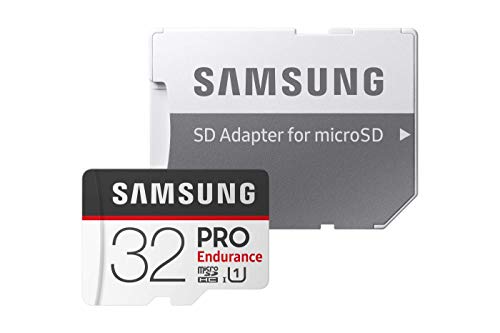 Samsung MB-MJ32GA/EU PRO Endurance 32 GB microSDHC UHS-I U1 Speicherkarte inkl. SD-Adapter Schwarz/Weiß