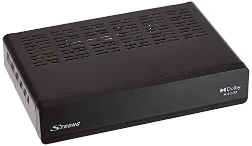 Strong SRT 7006 HD Sat Receiver (DVB-S/S2, Full HD, vorinstallierte Sender, USB Mediaplayer, HDMI, SCART, (12 Volt - auch für Camping geeignet), schwarz