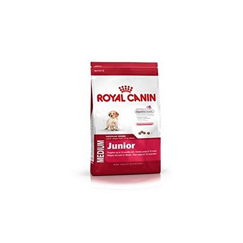 Royal Canin Medium Junior Komplette Hundefutter Mit Geflügel (15Kg) (Packung mit 4)